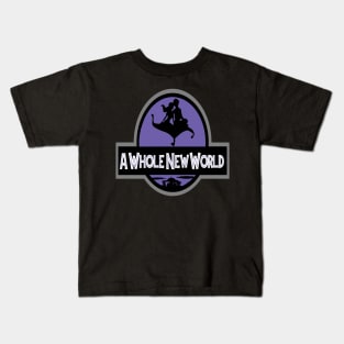 A Whole New Jurassic World Kids T-Shirt